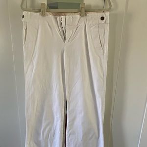 White Gap pants